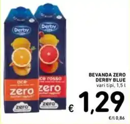 Spazio Conad Bevanda zero DERBY BLUE vari tipi offerta