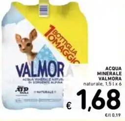 Spazio Conad Acqua minerale VALMORA offerta