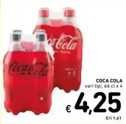 Spazio Conad Coca cola vari tipi offerta