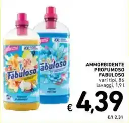Spazio Conad Ammorbidente profumoso FABULOSO offerta