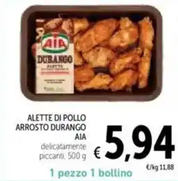 Spazio Conad Alette di pollo arrosto durango AIA offerta