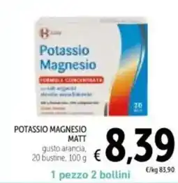 Spazio Conad Potassio magnesio MATT offerta