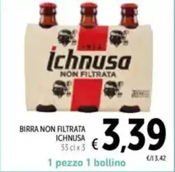 Spazio Conad Birra non filtrata ICHNUSA offerta