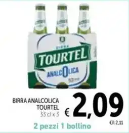 Spazio Conad Birra analcolica TOURTEL offerta