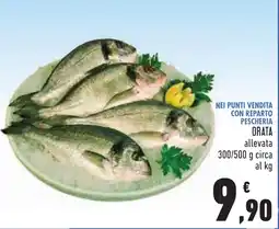 Conad Orata allevata offerta