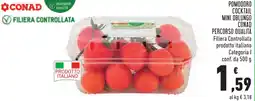 Conad Pomodoro cocktail mini oblungo conad offerta