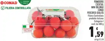 Conad Pomodoro cocktail mini oblungo conad offerta
