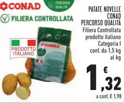 Conad Patate novelle conad percorso qualità offerta