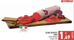Conad Salame ungherese CONAD offerta