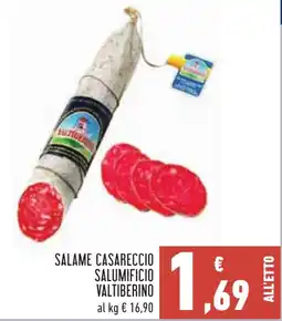 Conad Salame casareccio salumificio VALTIBERINO offerta