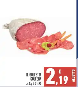 Conad Il golfetta GOLFERA offerta
