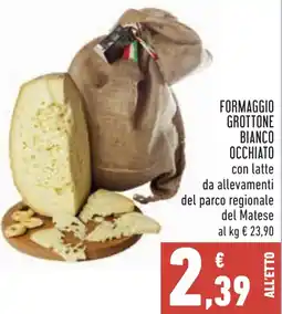 Conad Formaggio grottone bianco occhiato offerta