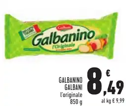 Conad Galbanino GALBANI l'originale offerta