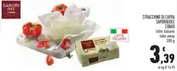 Conad Stracchino di capra SAPORI&IDEE CONAD offerta