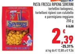 Conad Pasta fresca ripiena SOVERINI offerta