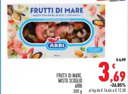 Conad Frutti di mare, misto scoglio ARBI offerta