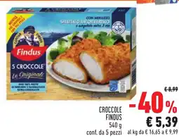 Conad Croccole FINDUS offerta