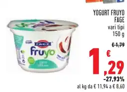 Conad Yogurt fruyo FAGE offerta
