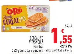 Conad Cereal yo vitasnella offerta