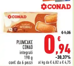 Conad Plumcake CONAD offerta
