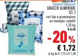 Conad Ghiaccio alimentare ICE 3 offerta