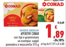 Conad aperitivi CONAD offerta