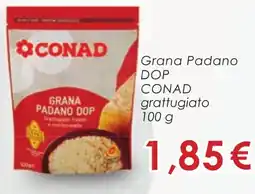 Conad Grana Padano DOP CONAD grattugiato offerta