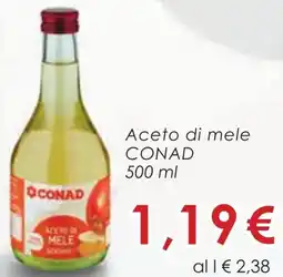 Conad Aceto di mele CONAD offerta