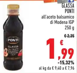 Conad Glassa PONTI offerta
