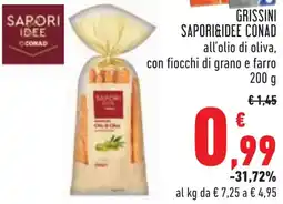 Conad Grissini SAPORI&IDEE CONAD offerta