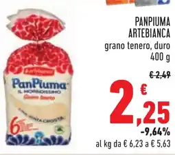 Conad Panpiuma ARTEBIANCA offerta