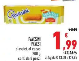 Conad Pavesini PAVESI offerta