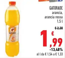 Conad GATORADE arancia, arancia rossa offerta