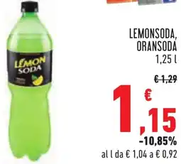 Conad Lemonsoda, oransoda offerta