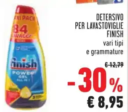 Conad Detersivo per lavastoviglie FINISH offerta