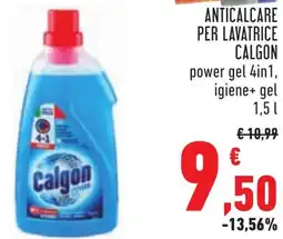 Conad Anticalcare per lavatrice CALGON offerta