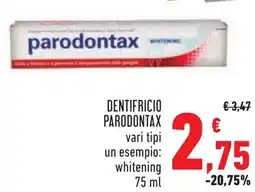 Conad Dentifricio PARODONTAX vari tipi offerta