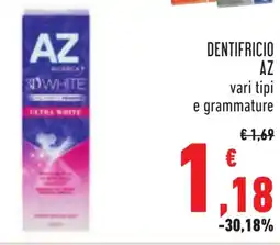 Conad Dentifricio AZ offerta