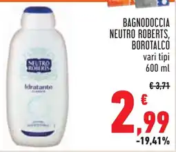 Conad Bagnodoccia neutro roberts, borotalco offerta