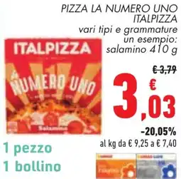 Conad Pizza la numero uno ITALPIZZA offerta