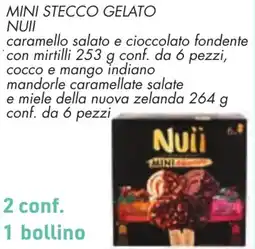 Conad Mini stecco gelato NUII offerta