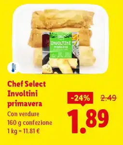 Lidl Chef Select Involtini primavera offerta