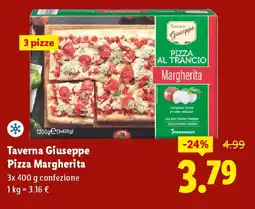 Lidl Taverna Giuseppe Pizza Margherita offerta