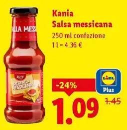 Lidl Kania Salsa messicana offerta