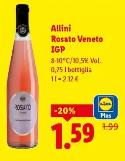 Lidl Allini Rosato Veneto IGP offerta