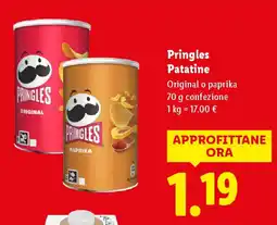 Lidl Pringles Patatine offerta