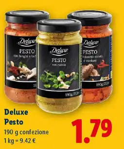 Lidl Deluxe Pesto offerta