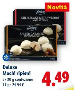 Lidl Deluxe Mochi ripieni offerta