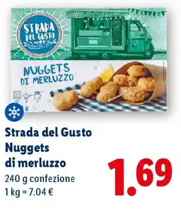 Lidl Strada del Gusto Nuggets di merluzzo offerta