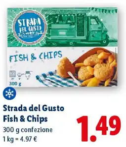 Lidl Strada del Gusto Fish & Chips offerta